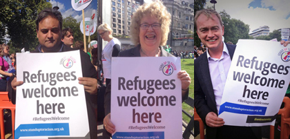 Claude Moraes, Jean Lambert, Tim Fallon