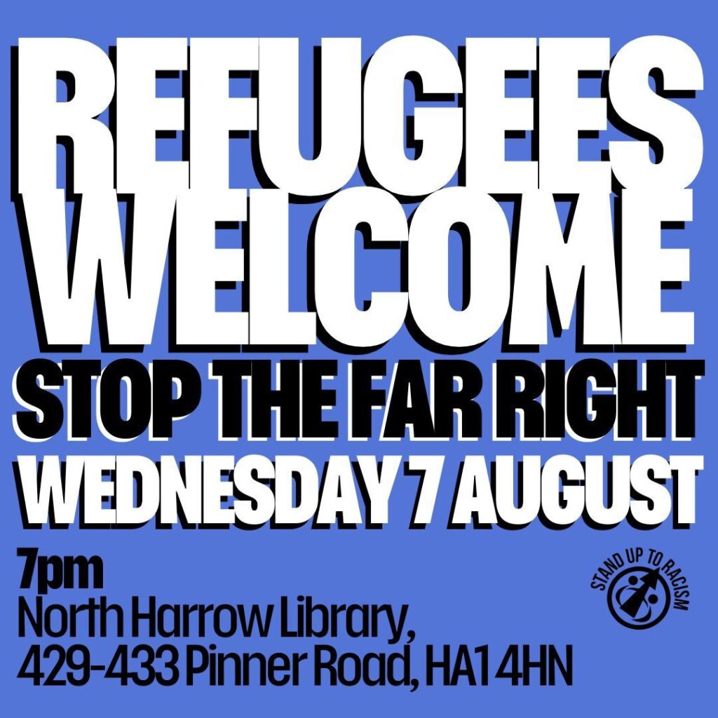 harrow refugees welcome