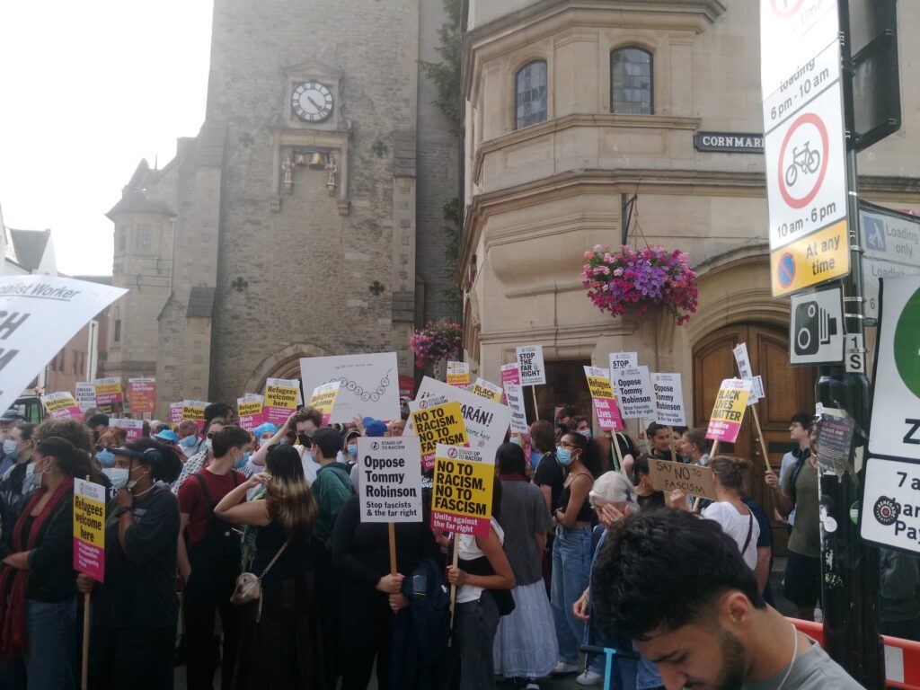 oxford stands against the fascists