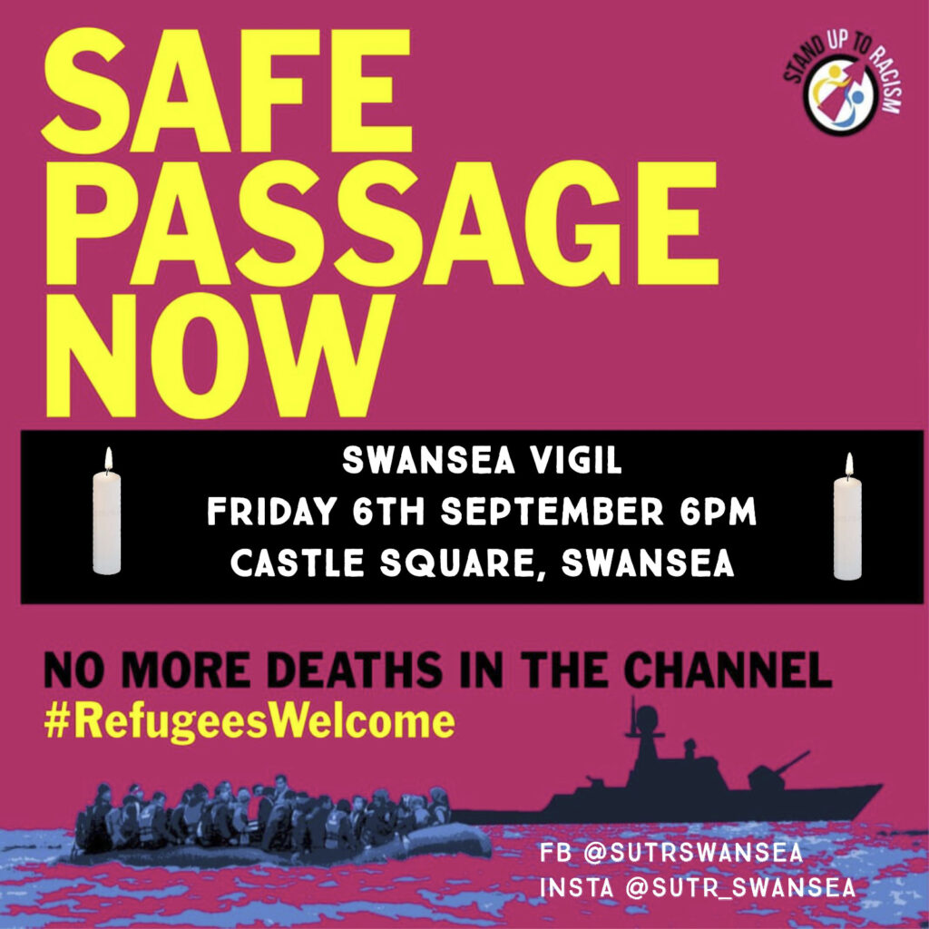 swansea sutr safe passage now 6th september