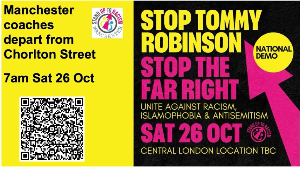 manchester sutr 26th oct transport