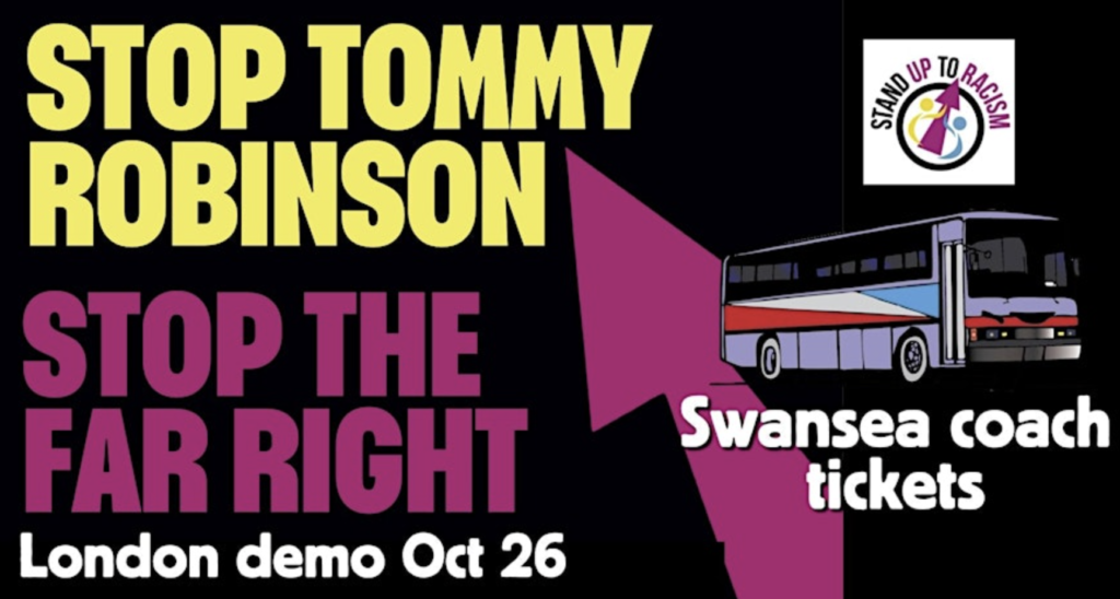 swansea sutr transport to oct 26th