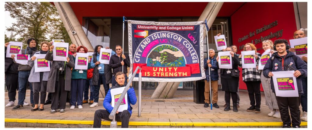 city and islington college all out for 26th oct