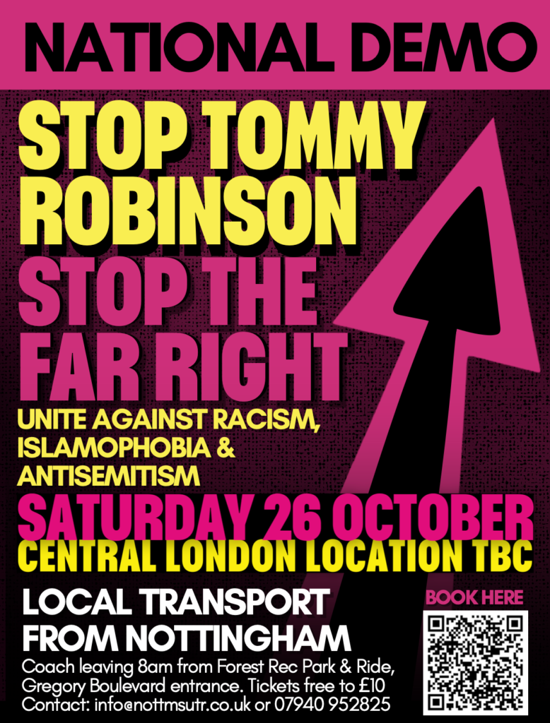 nottingham sutr 26th oct transport