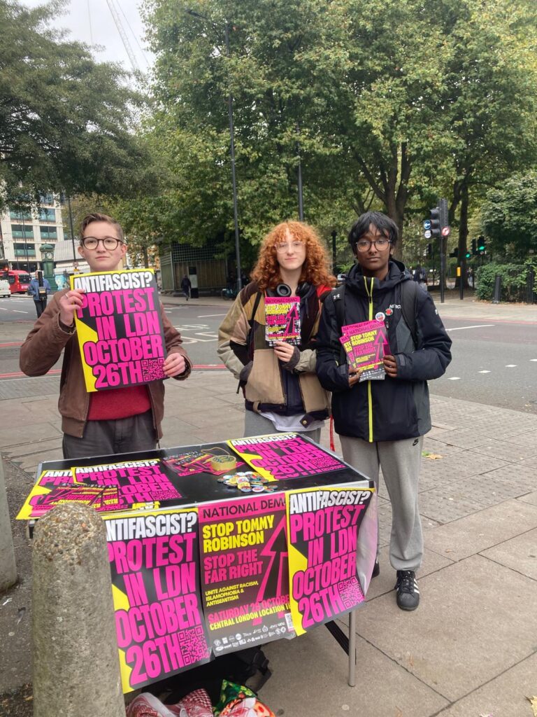 sutr day of action islington 6th form