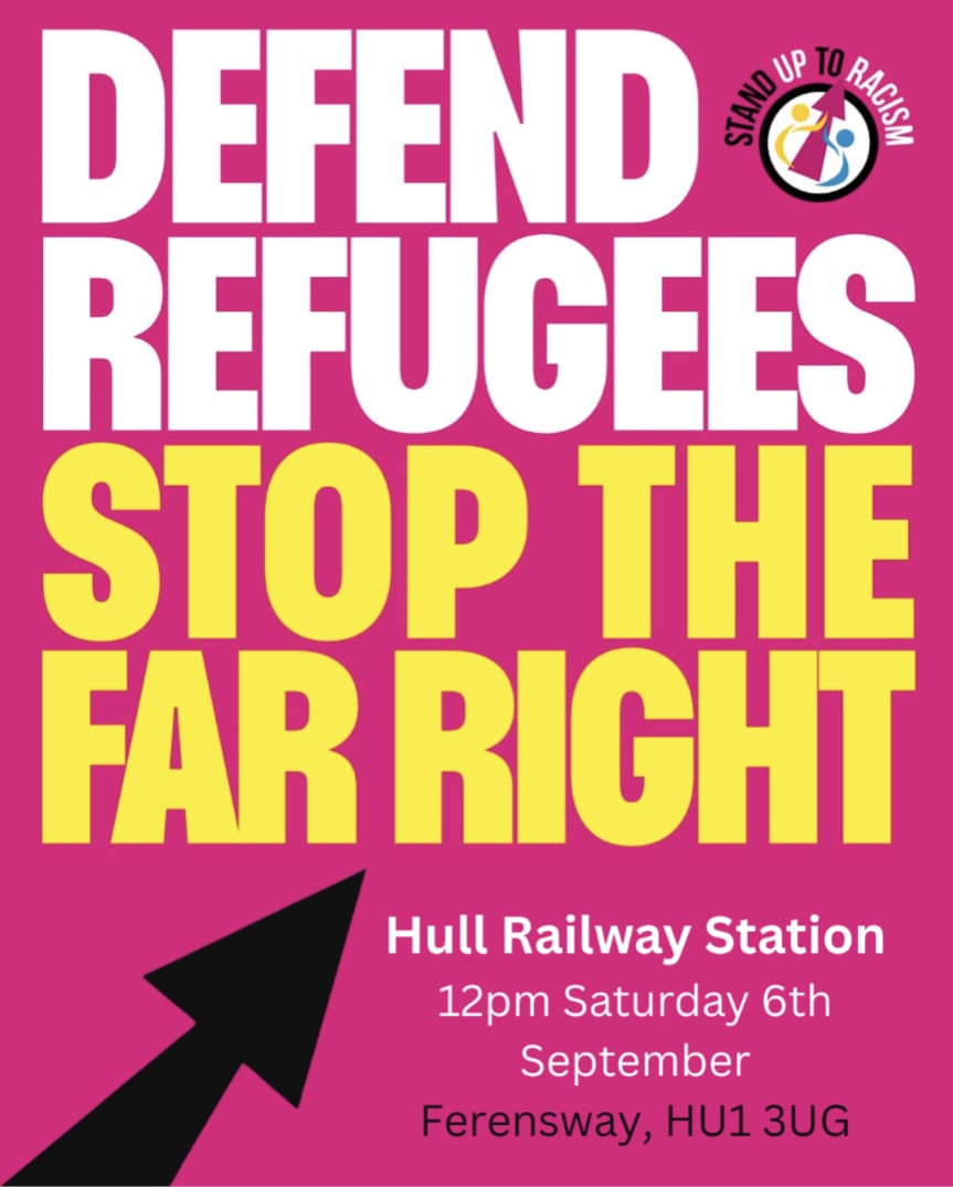 hull sutr defend refugees 6th september