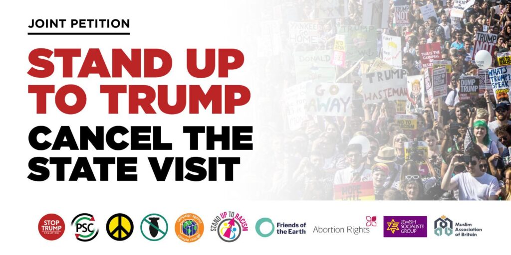 stand up to trump - cancel the state visit