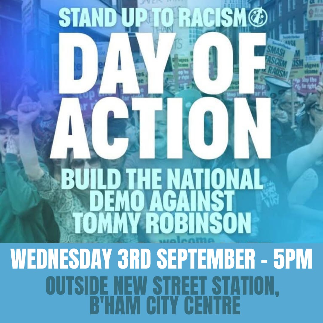 birmingham day pf action 5pm on 3rd september