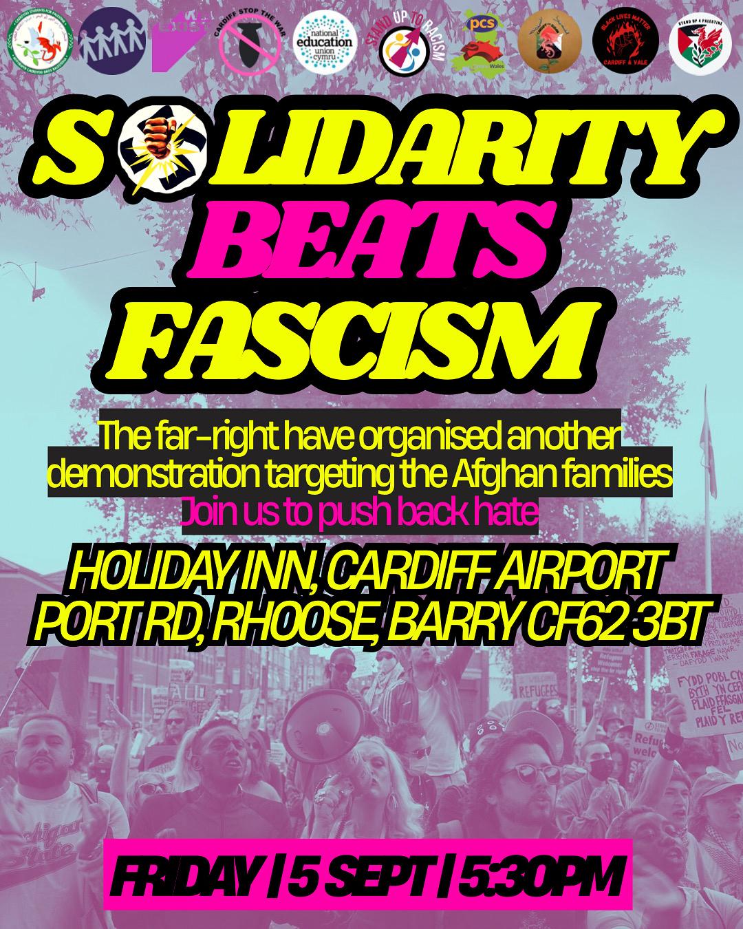cardiff defend refugees fri 5th september