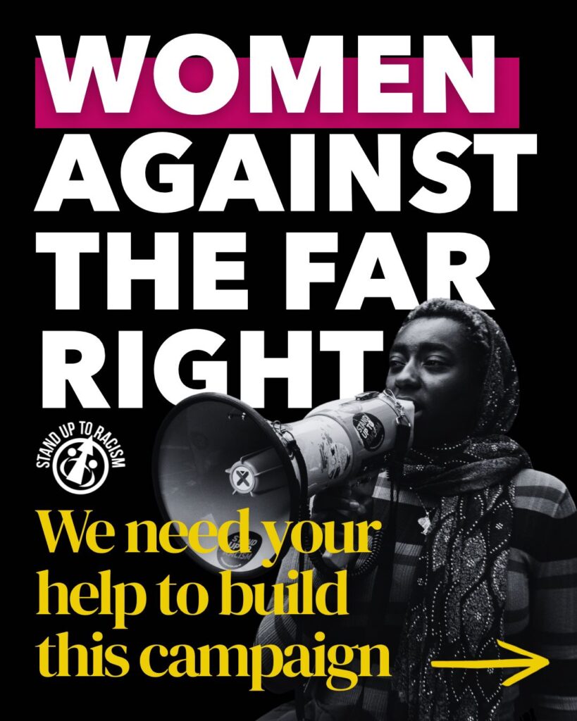 women against the far right - get involved