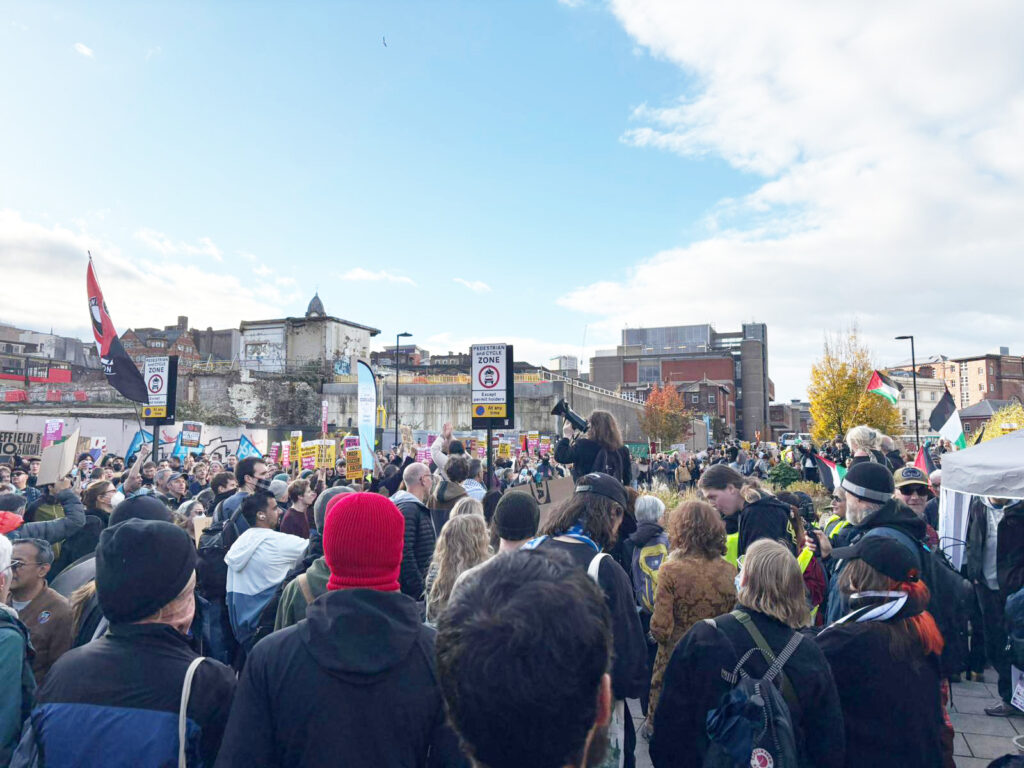 sheffield outnumbers fascists 10 to 1